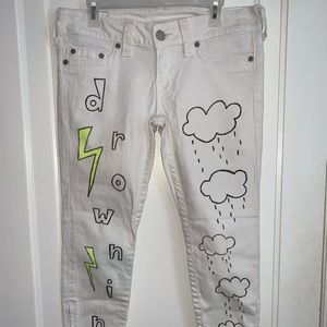 True religion graphic jeans